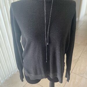 Max Studio Gray Cowl Neck Sweater